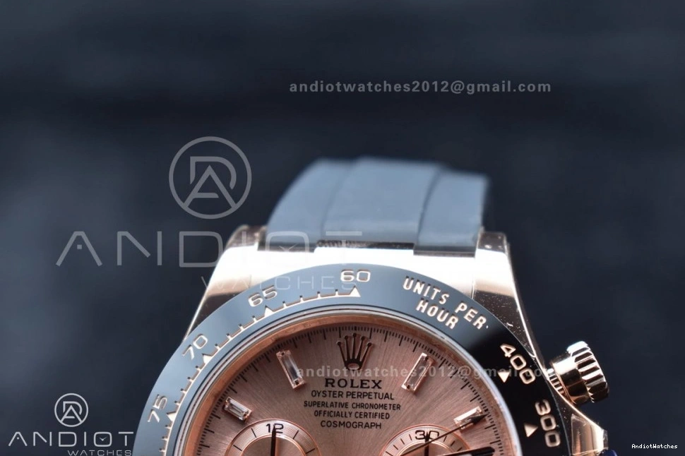 Strap HighQuality on SA BTF Edition 763 116515 Dial Best 1:1 Oysterflex Rubber Daytona RG 1202